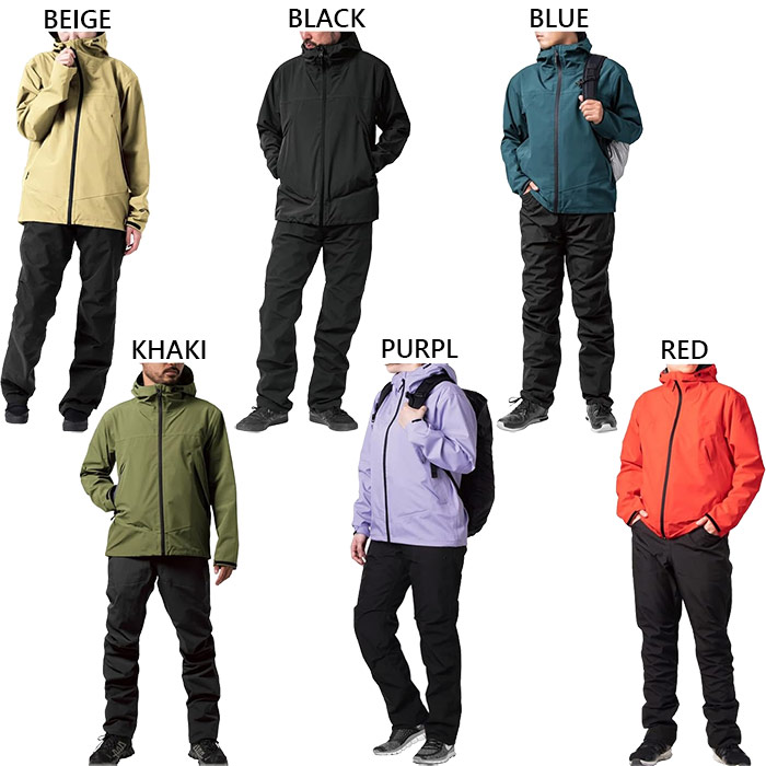 Makku（マック） 上下セット メンズ レインスーツ レインウェア カッパ