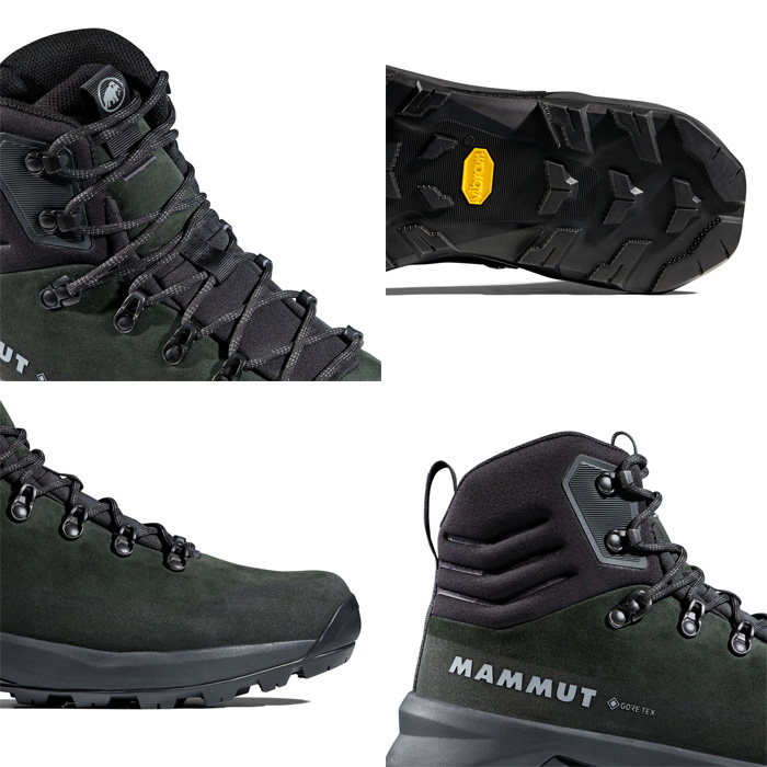 MAMMUT マムート メンズ ゴアテックス 登山靴　アウトドア MAMMUT（マムート） メンズ デュカン 3 ハイ レザー ゴアテックスDucan
