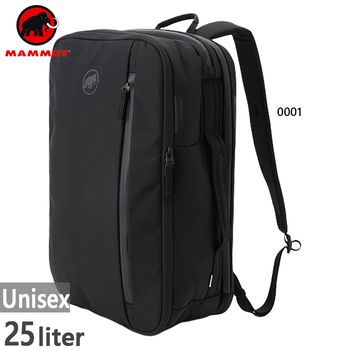 最新版　MAMMUTマムート セオントランスポーター25 ブラック MAMMUT（マムート） 25L メンズ レディース セオン トランスポーター
