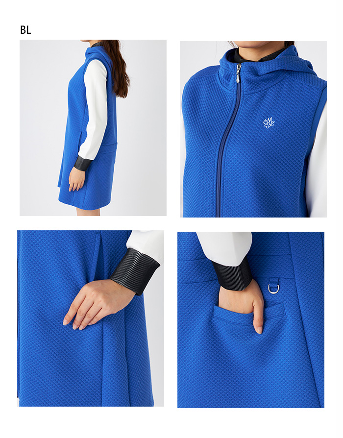 Marie Claire（マリ クレール） レディース キルトワンピースベスト