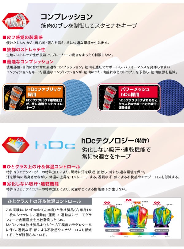 マクダビッド メンズ アクティブリカバリー タイツ アンダーウェア