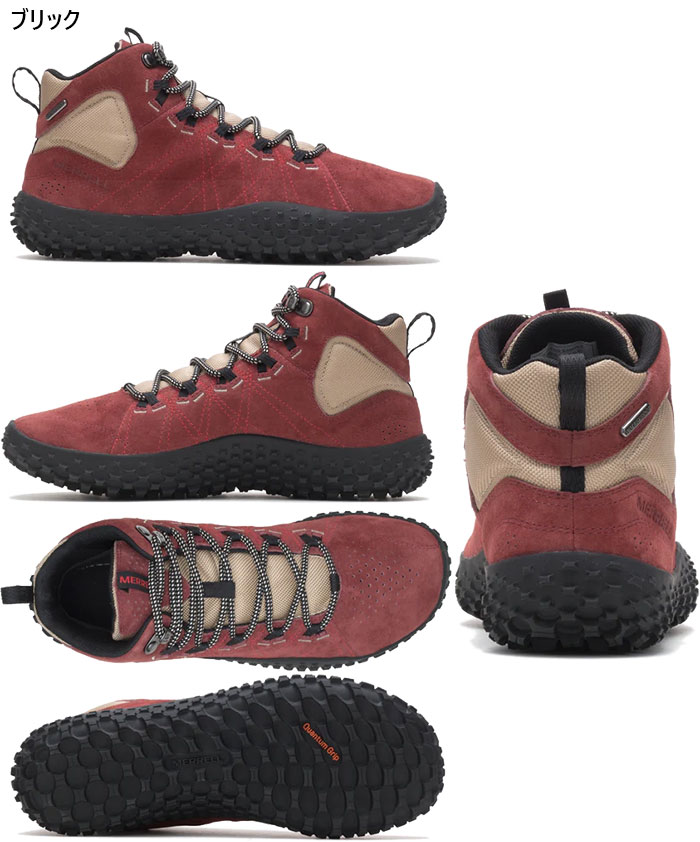 非常に高い品質 MERRELL メレル メンズ ラプト ミッド ウォータープルーフ WRAPT シューズ