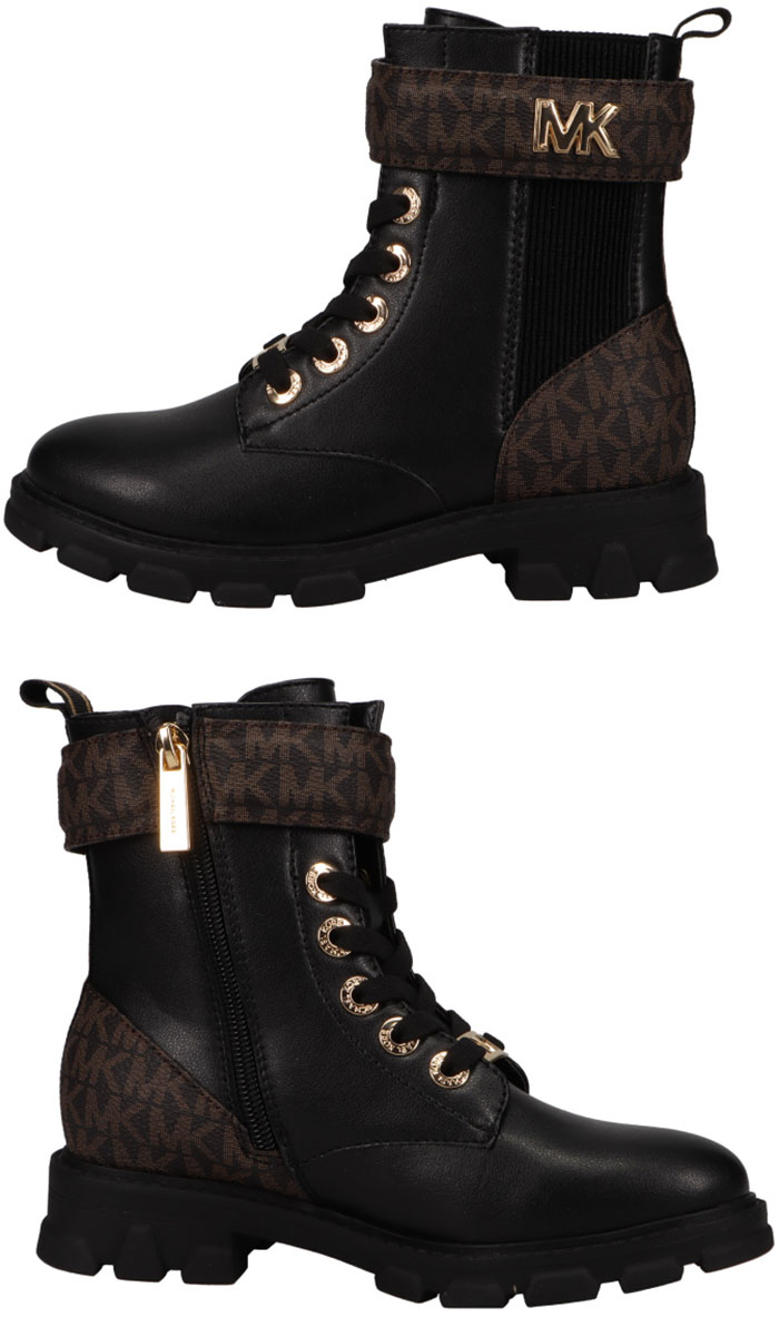 ☆MICHAEL MICHAEL KORS☆Ridley コンバットブーツ ロゴ マイケルコース | MICHAEL KORS キッズ 通販 MICHAEL KORS