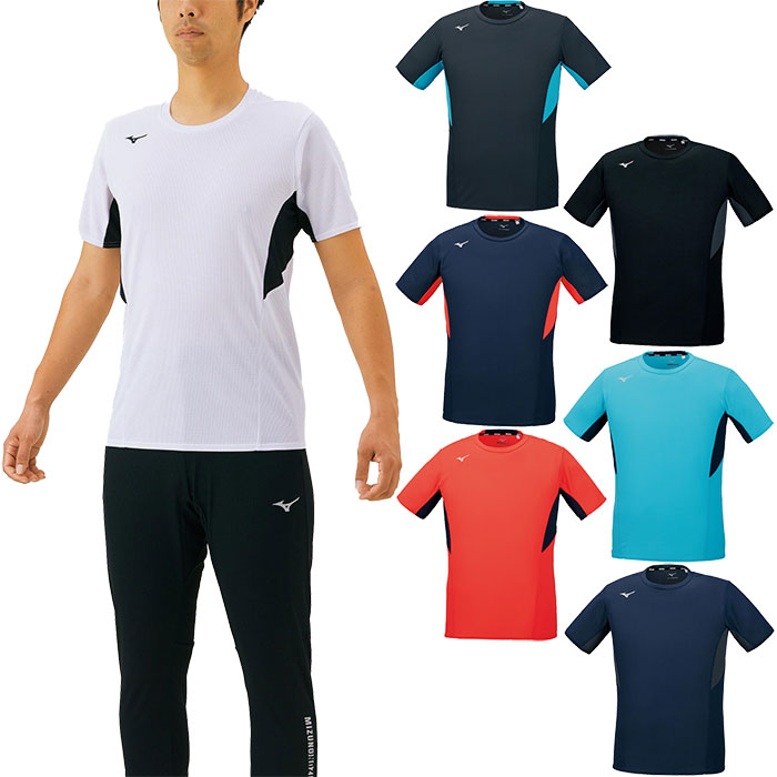 ミズノ メンズ ドライエアロフローTシャツ フィットネス トレーニングウェア トップス 半袖 32MA1021 :mizuno-12484:バイタライザー  - 通販 - Yahoo!ショッピング