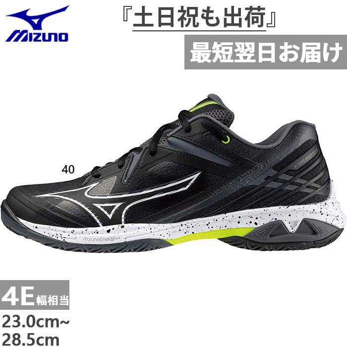MIZUNO（ミズノ） 4E幅 ワイド メンズ レディース ウエーブクロー 3