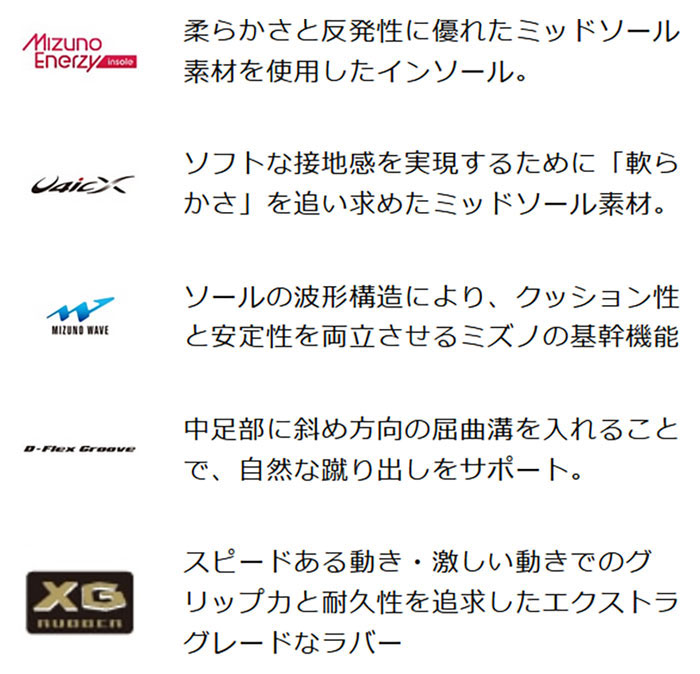 MIZUNO（ミズノ） 3E幅 メンズ レディース ウエーブクロー 3