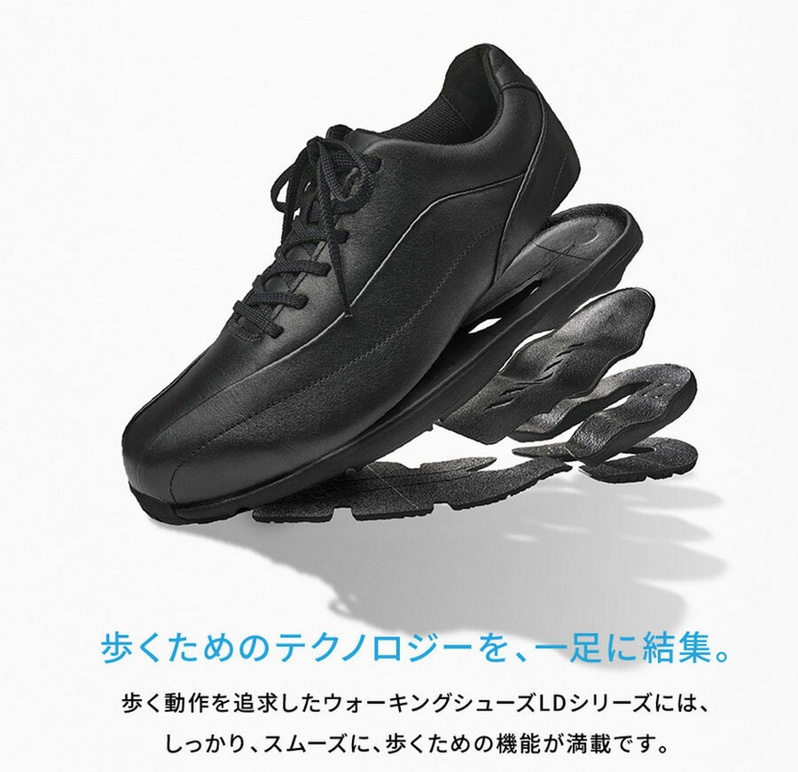 MIZUNO（ミズノ） 4E幅相当 レディース LD40 VII SW ウォーキング