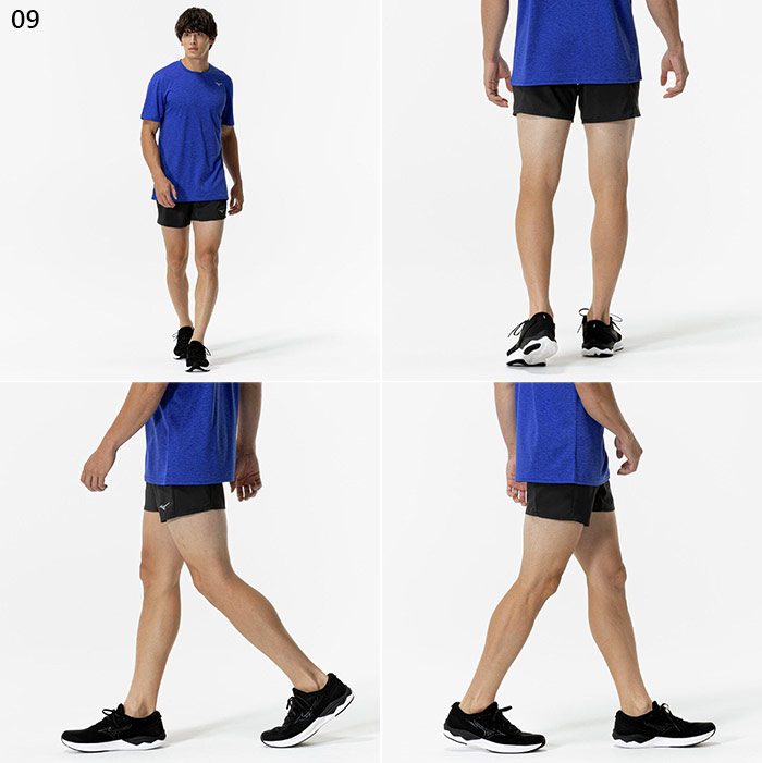 MIZUNO（ミズノ） 丈6インチ メンズ ランニングマルチポケットパンツ