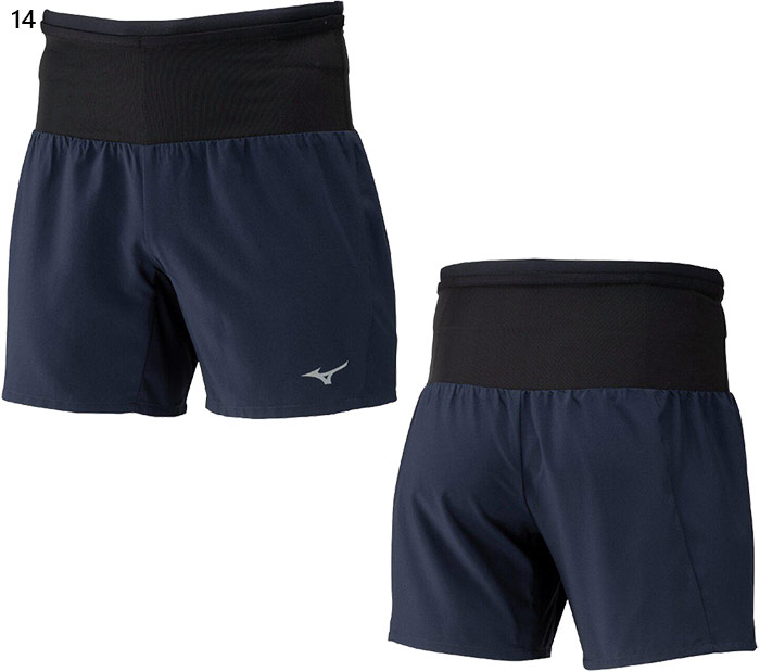 セット商品　ミズノ　ランニング　 シングレット　マルチポケットパンツプラス MIZUNO（ミズノ） 丈6インチ メンズ ランニングマルチポケットパンツ