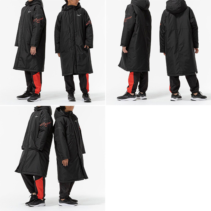 MIZUNO（ミズノ） ジュニア キッズ JR中綿コート ベンチコート