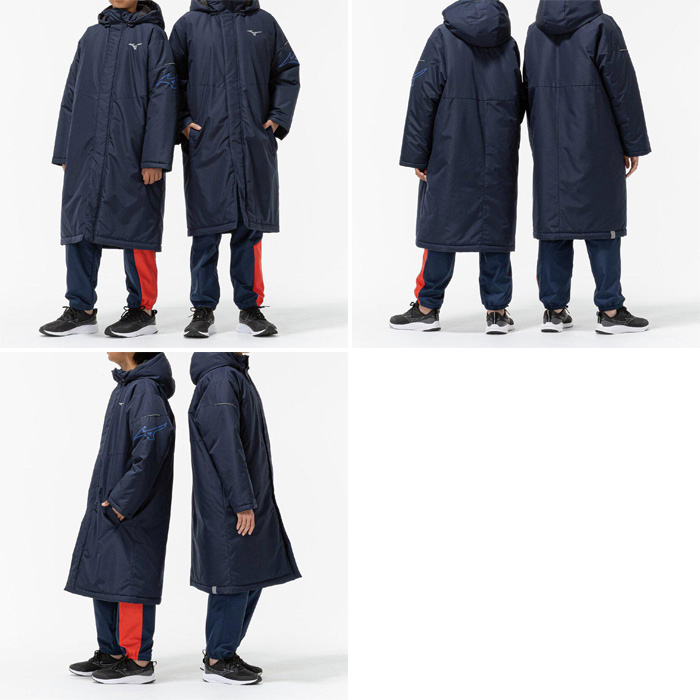 MIZUNO（ミズノ） ジュニア キッズ JR中綿コート ベンチコート