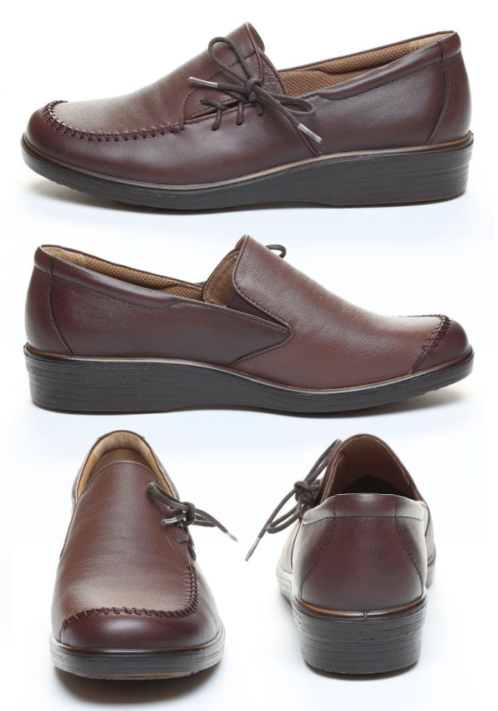 4E幅 幅広 ワイド ムーンスター レディース スポルス SP5631 ウォーキングシューズ コンフォートシューズ レザー 本革 ブラック 黒 ブラウン 茶色 送料無料 MoonStar 42324066 42324069 MoonStar（ムーンスター） 4E幅 幅広 ワイド レディース スポルス