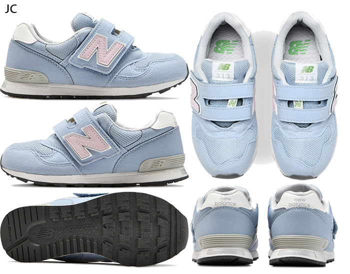 全6色 ニューバランス ジュニア キッズ NB 313 スニーカー