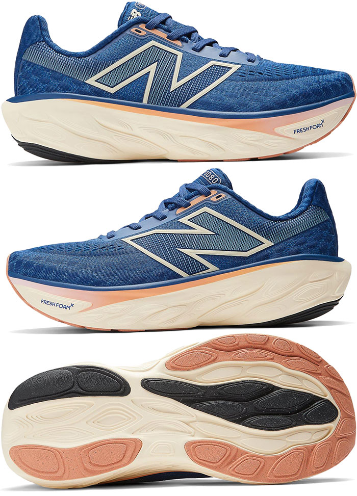 全3色 2E幅 ニューバランス メンズ フレッシュフォーム エックス NB Fresh Foam X 1080 v14 ランニングシューズ ジョギング マラソン スニーカー ホワイト 白 ブラック 黒 ネイビー 送料無料 New Balance New Balance（ニューバランス） 全3色 2E幅 レディース フレッシュ