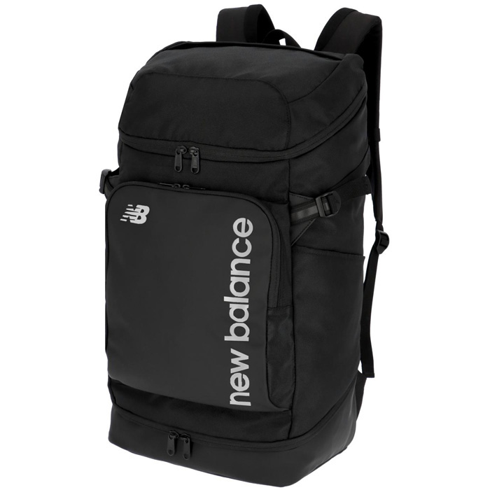 大容量40L【ニューバランス】トップローディングバックパック黒 撥水 リュック New Balance（ニューバランス） 40L メンズ レディース トップ