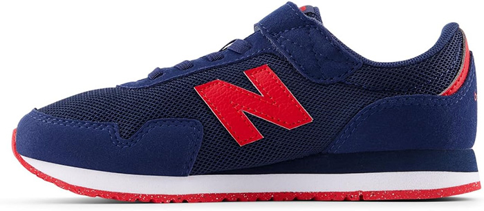 New Balance ランニングシューズ ネイビー/レッド New Balance（ニューバランス） 全2色 W幅 ジュニア キッズ 323 フック