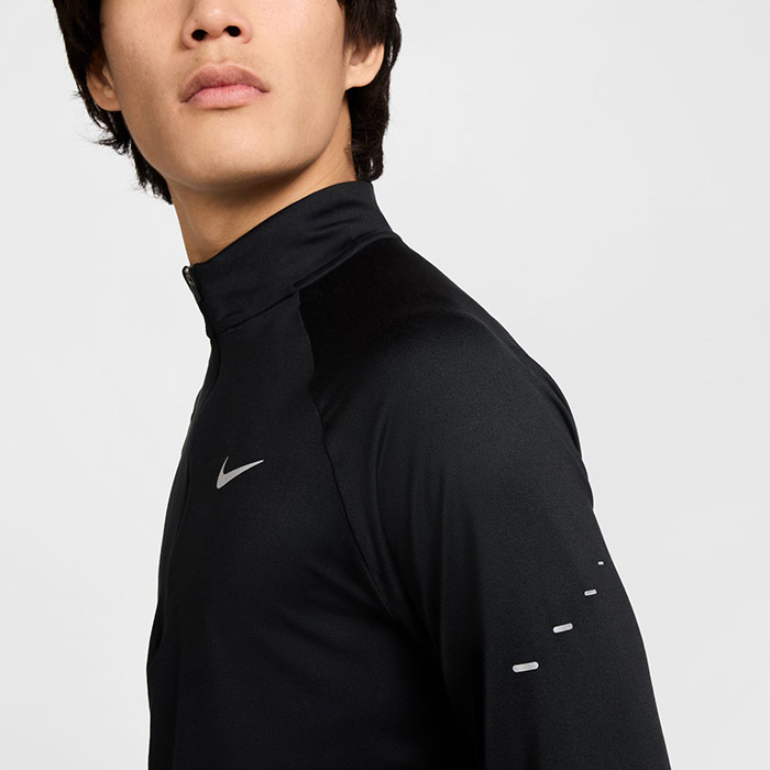 NIKE（ナイキ） メンズ ストライド Dri-FIT 1/4ジップ ランニング