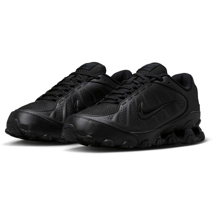 Nike ブラック レザー スパイクシューズ NIKE（ナイキ） レディース REAX 8 NSW SL スニーカー シューズ 紐靴