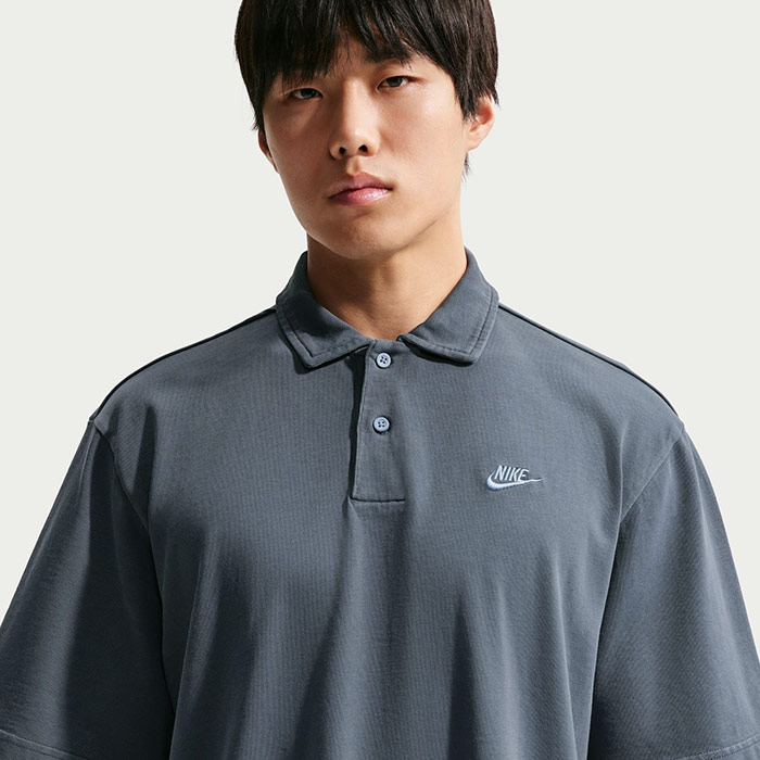 NIKE（ナイキ） メンズ クラブ ジャージー S/S ポロ WASHE ポロシャツ