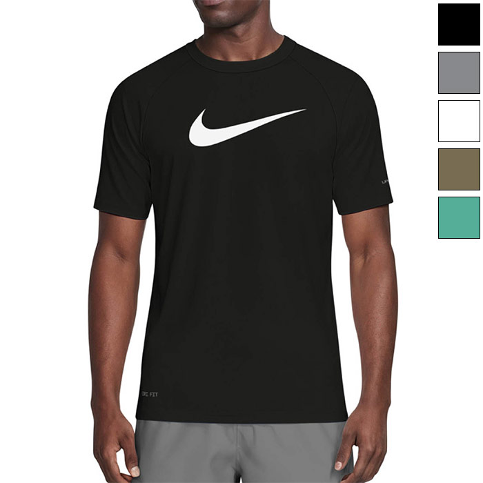ナイキ　テニスウェア　黒半袖トップス　US-Sサイズ　新品 NIKE（ナイキ） メンズ スペック半袖ハイドロガード スイムウエア