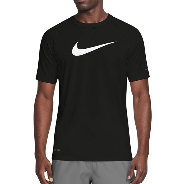 ナイキ　テニスウェア　黒半袖トップス　US-Sサイズ　新品 NIKE（ナイキ） メンズ スペック半袖ハイドロガード スイムウエア