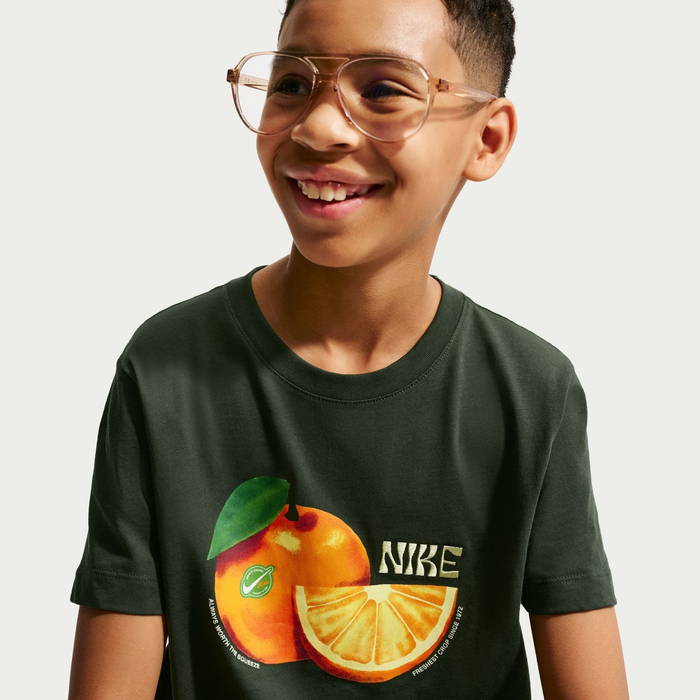 NIKE（ナイキ） ジュニア キッズ YTH NSW オレンジ S/S Tシャツ 半袖T