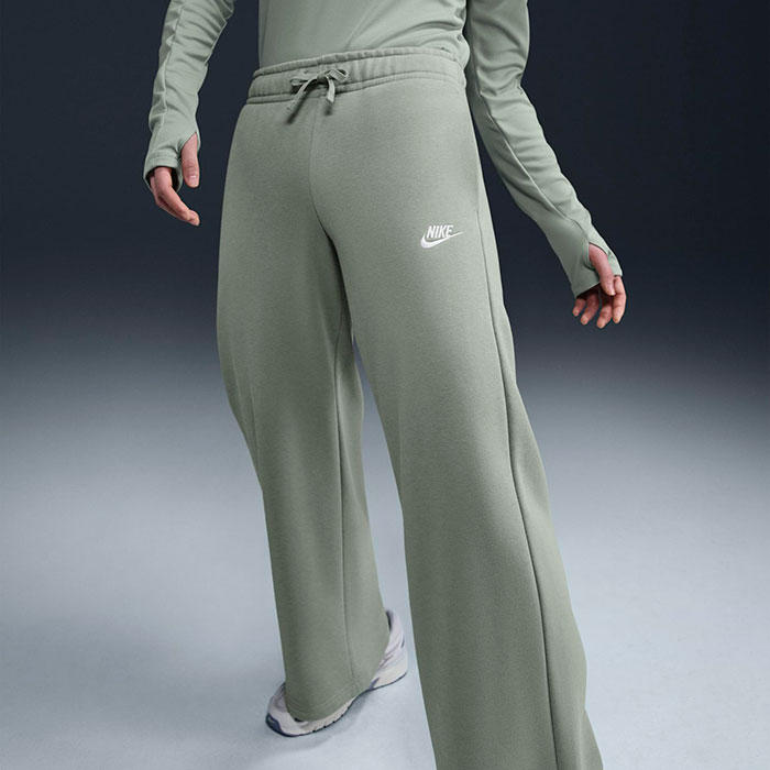 NIKE（ナイキ） レディース NSW クラブ フリース MR ワイド パンツ