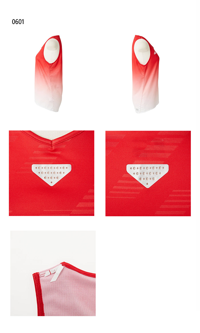 ニシ・スポーツ レディース ジャカードレーシングランニングトップ