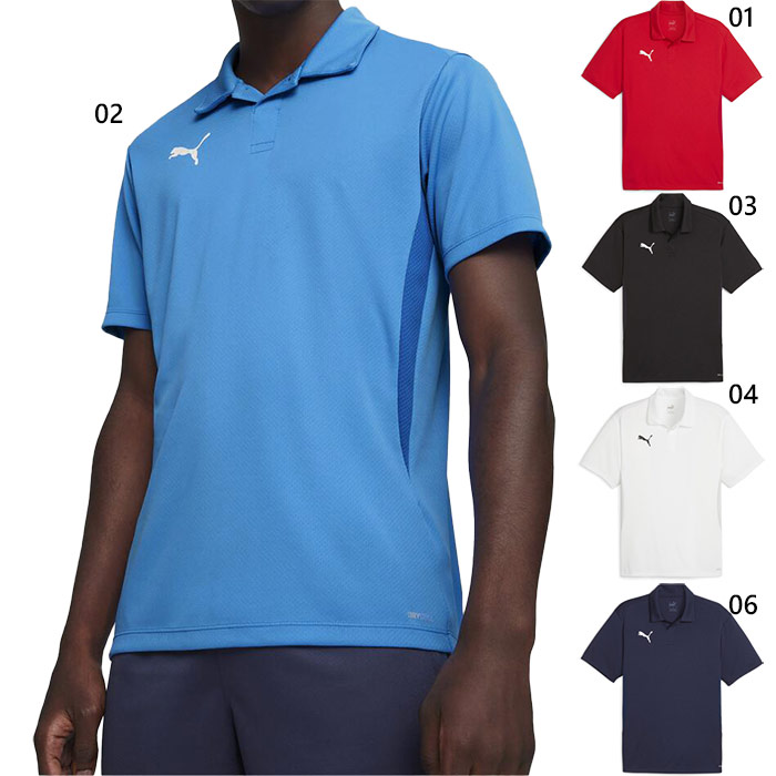 PUMA（プーマ） メンズ チーム ゴール teamGOAL マルチ ポロ サッカー