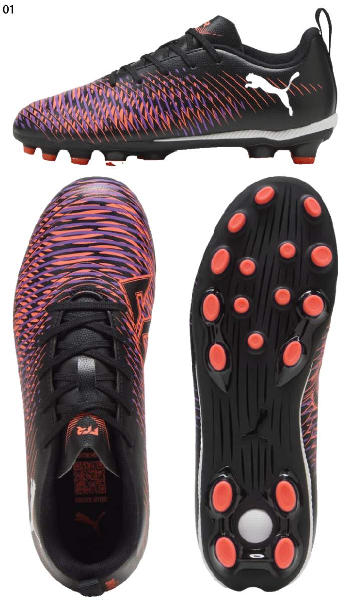 プーマ取り替え式サッカースパイク27.5cm PUMA プーマ ジュニア キッズ フューチャー 8 プレイ HG ミッド