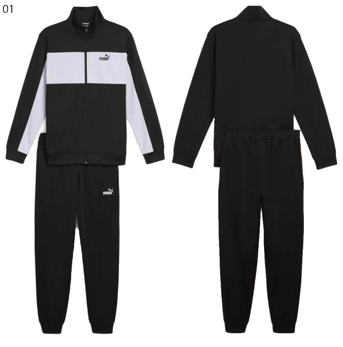  Puma Motorsport プーマ フリース上下 セットアップ PUMA（プーマ） ジャージ 上下 メンズ トレーニングウェア サッカー