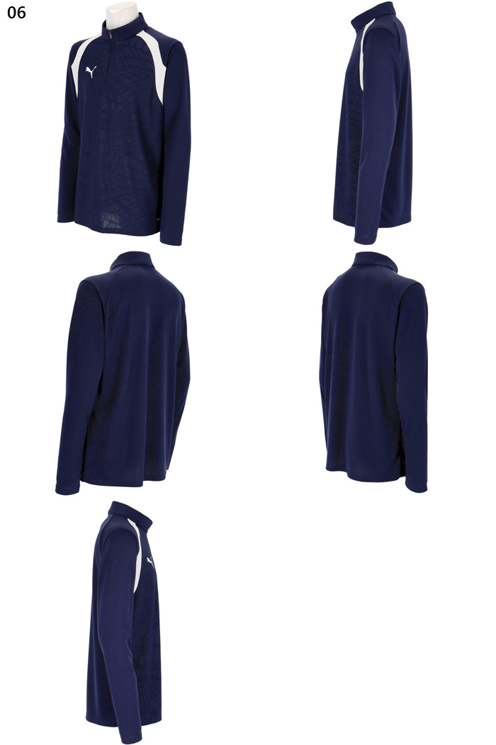PUMA（プーマ） メンズ チームファイナル teamFINAL26 TR 1/4 ジップ