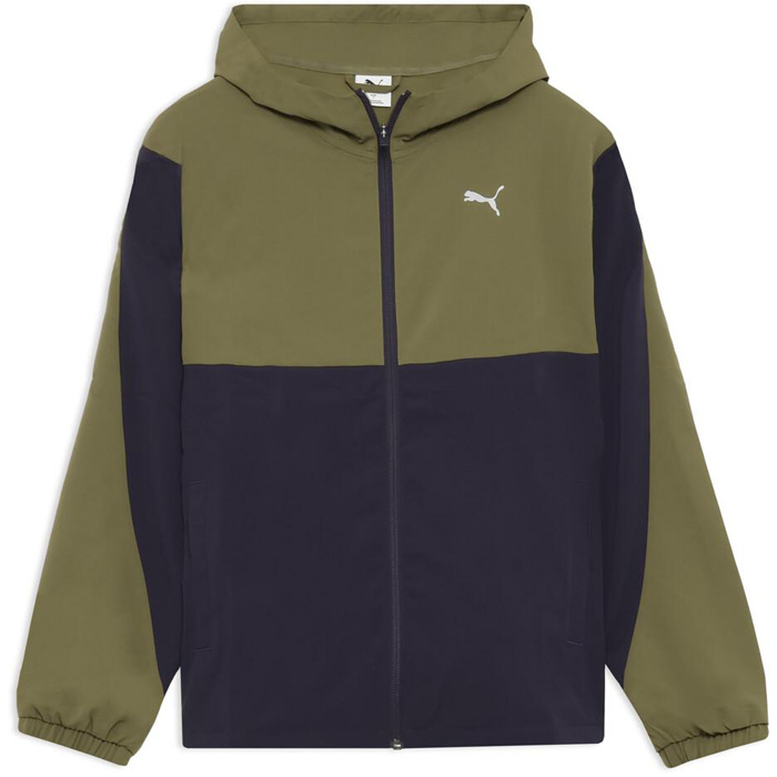 PUMA プーマ メンズ ジャンパークロスウーブンジャケット XL ライム PUMA（プーマ） メンズ ランニング クロス ウーブンジャケット