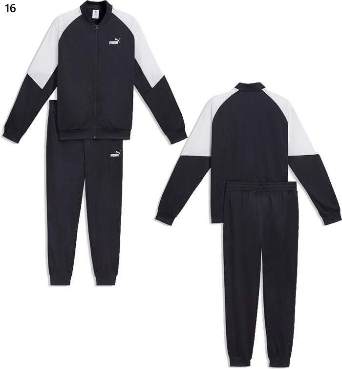 PUMA（プーマ） 上下セット メンズ ポリ ベスボール スーツ ジャージ