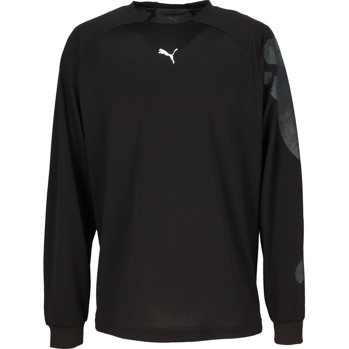 プーマ　ボーラー　トレーニングシャツ　インポートLサイズ　新品未使用 PUMA（プーマ） メンズ LOGO AOP LS Tシャツ フィットネス