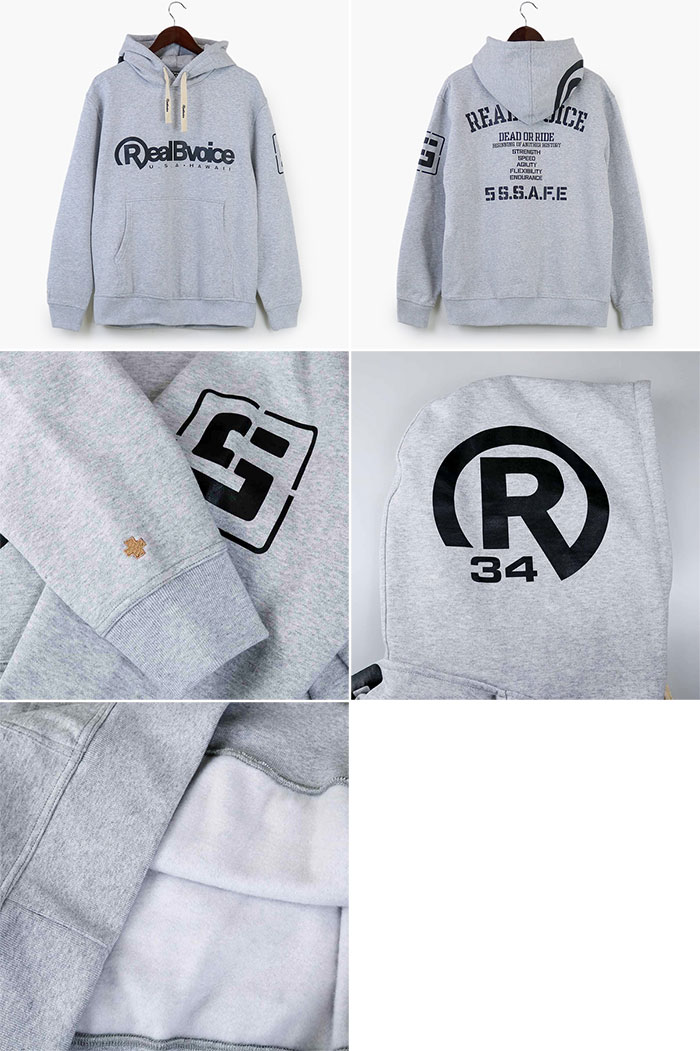 リアルビーボイス メンズ レディース RBV ハワイ フーディー HAWAII HOODIE パーカー トップス 長袖 プルオーバー  10401-11635