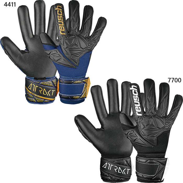 試合用 ロイシュ メンズ レディース アトラクト ゴールド X NC サッカー ゴールキーパーグローブ GK手袋 ブラック 黒 ブルー 青 送料無料 reusch 5460955 reusch（ロイシュ） 試合用 メンズ レディース アトラクト ゴールド X