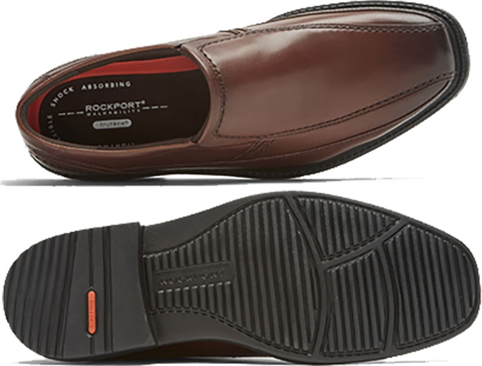 ワイド幅 ロックポート メンズ スタイルリーダー 2 バイク スリッポン ビジネスシューズ 革靴 本革 レザー ブラック 黒 ブラウン 茶色 送料無料 ROCKPORT RPI-A13019W RPI-CH5296W ROCKPORT（ロックポート） ワイド幅 メンズ スタイルリーダー 2 バイク