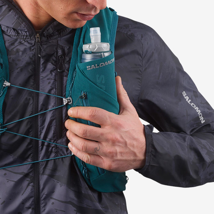 Salomon トレイルランニングベスト M/L サロモン フラスク メンズ