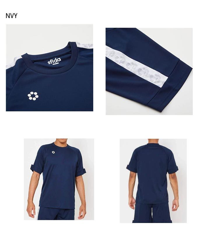 スフィーダ メンズ レディース BPゲームシャツS/S サッカーウェア フットサルウェア トップス SA-21822 :sfida-1385:バイタライザー  通販 