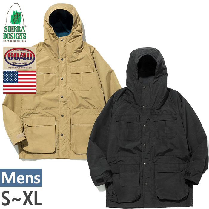 シエラデザイン メンズ ロクヨン マウンテンパーカー 60/40 MOUNTAIN PARKA アウトドアウェア アウター ジャケット カジュアル  撥水 7910