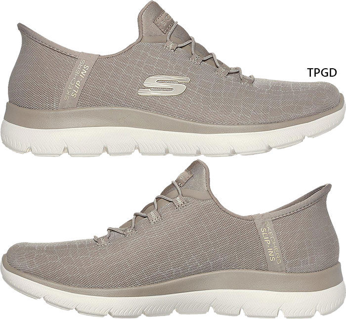 SKECHERS 4E ワイド 幅広 スケッチャーズ レディース スリップ