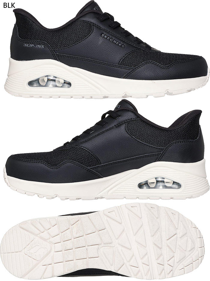 SKECHERS（スケッチャーズ） 4E相当 幅広 ワイド レディース ウノ UNO