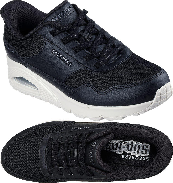 SKECHERS（スケッチャーズ） 4E相当 幅広 ワイド レディース ウノ UNO