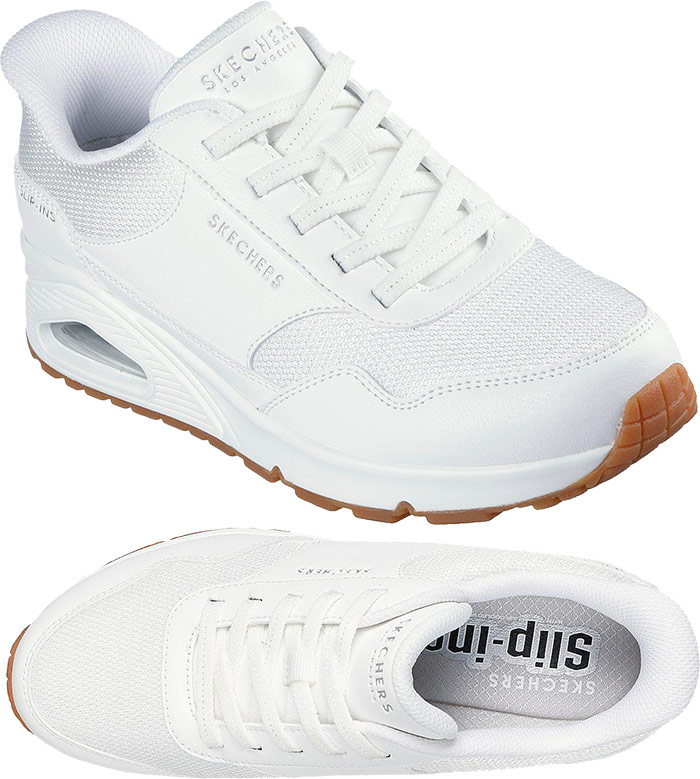 SKECHERS（スケッチャーズ） 4E相当 幅広 ワイド レディース ウノ UNO
