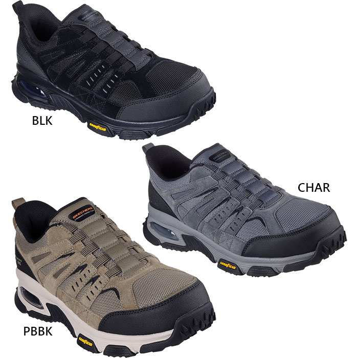 スケッチャーズ メンズ スリップインズ ワーク:スケッチエア エンボイ