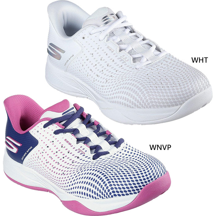 スケッチャーズ(SKECHERS)テニスシューズ バイパー コート リロード 172101C-WHT(Lady’s) SKECHERS（スケッチャーズ） レディース スリップインズ ヴァイパー