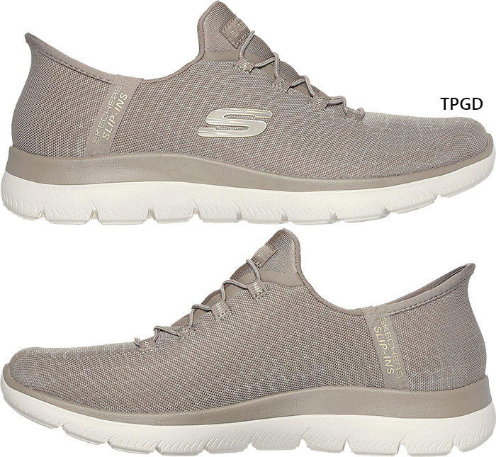 SKECHERS（スケッチャーズ） 4E ワイド 幅広 レディース スリップ