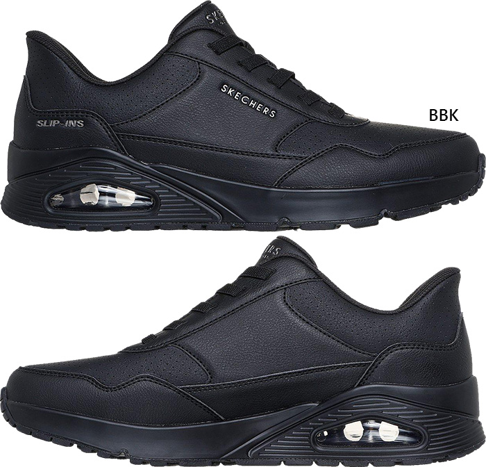 SKECHERS（スケッチャーズ） 4E相当 ワイド メンズ スリップインズ