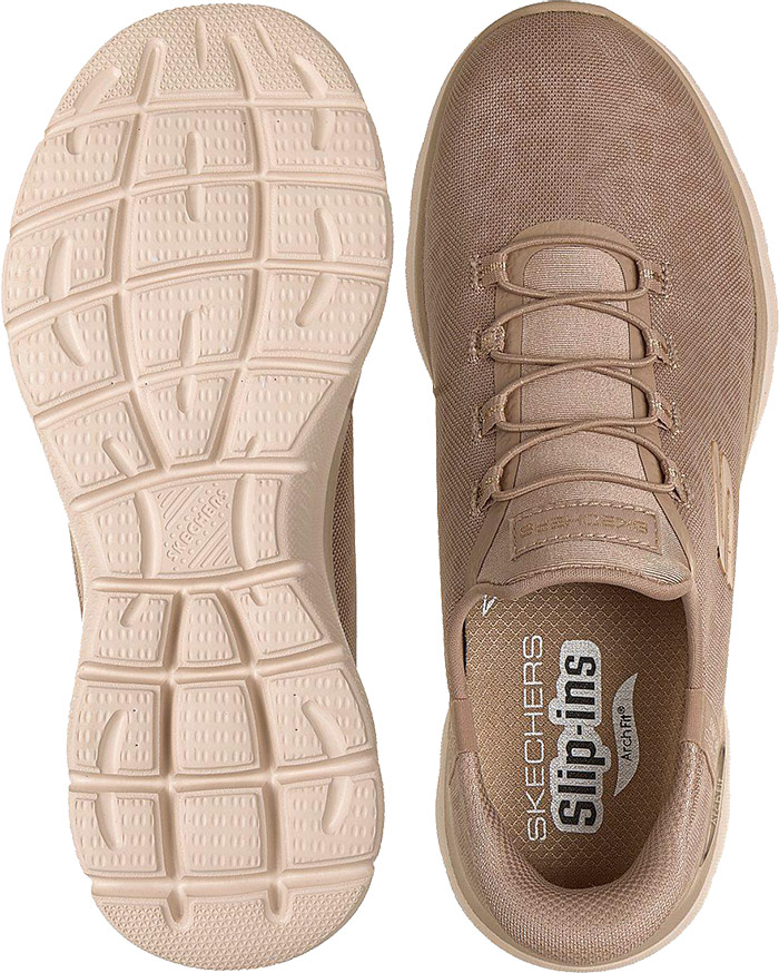 SKECHERS（スケッチャーズ） 4E相当 幅広 レディース アーチ フィット